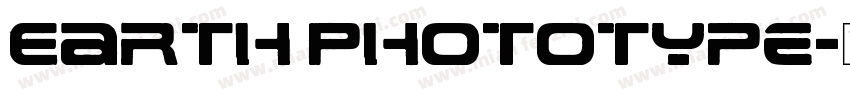 Earth Phototype字体转换